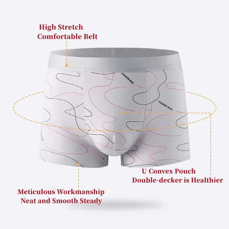 Cuecas Boxer Modal Plus Size