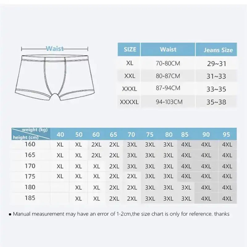 Cuecas Boxer Modal Plus Size